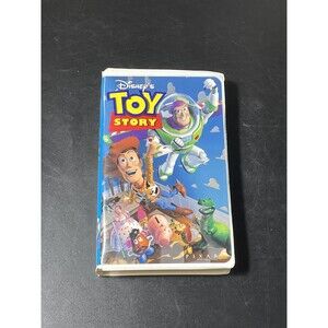 1995 Walt Disney And Pixar - Toy Story - VHS Video Movie Cartoon Vintage